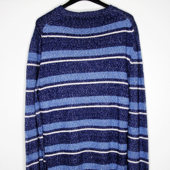 BNWT SS22 OFFICINE GENERALE MARCO HTR STRIPED SWEATER L & XL - Picture 3 of 13